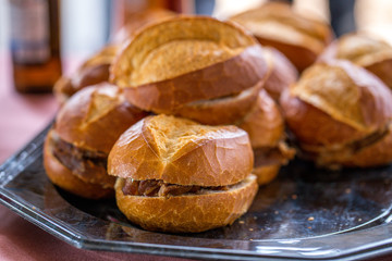 Spiesbraten Brötchen