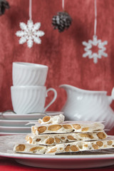 Turron, typical Spanish Christmas dessert