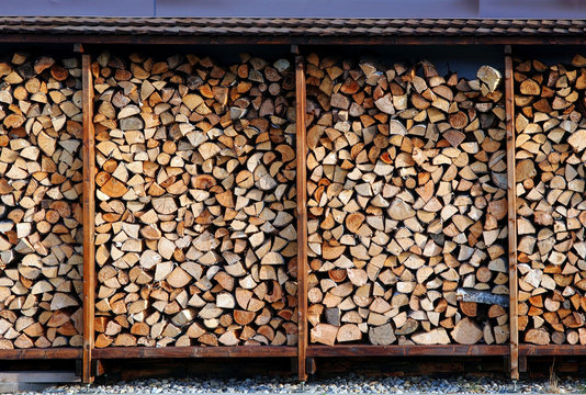 Holzstapel