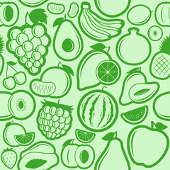 Fruits Seamless Pattern
