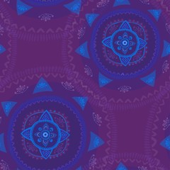 Pattern from mandalas