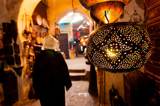 Lantern Shop Marrakech Souk