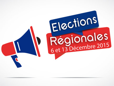 mégaphone : élections régionales