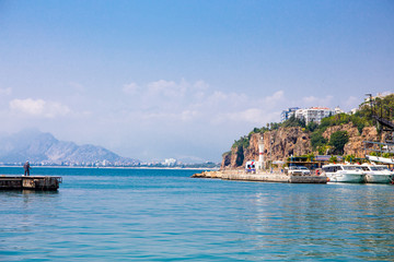 Historische Altstadt Side in Türkei