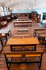 Classroom in Scotland Street School.
