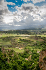 Fototapeta na wymiar View of the El Tajo