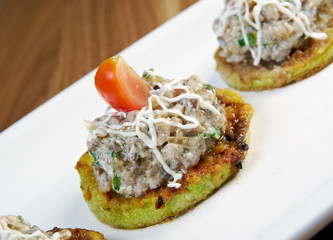 Stuffed zucchini