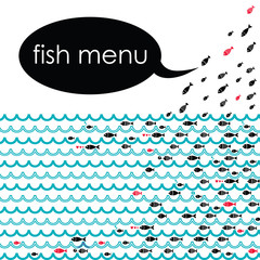 Fish menu