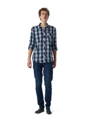 Naklejka premium Young guy portrait