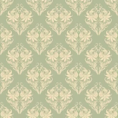 Tafelkleed Vector seamless background with lace pattern © tashahryshchenko