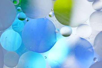 Light bubbles. Abstract picture