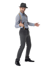 Businessman isolated portrait