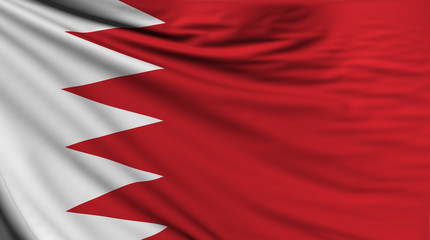 Bahrain Flag, Manama Background