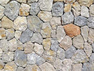Naturstein Wand
