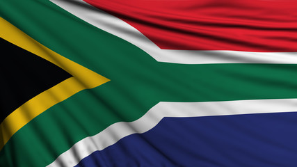 Fototapeta premium South African Flag, S.Africa Background