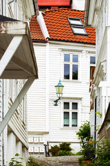 little street in Bergen