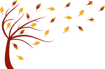 Fall Tree Illustration