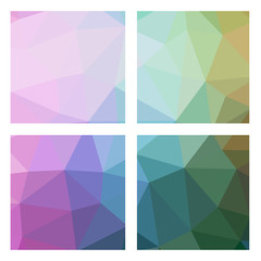 Low polygon Triangle Pattern Background