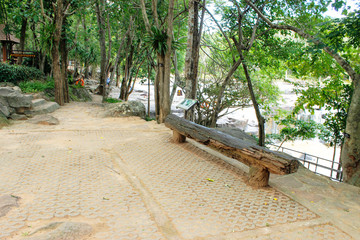 Tatton National Park 17 August 2015:" Tatton Waterfall" Chaiyaphum Thailand