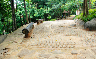 Tatton National Park 17 August 2015:" Tatton Waterfall" Chaiyaphum Thailand