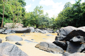 Tatton National Park 17 August 2015:" Tatton Waterfall" Chaiyaphum Thailand