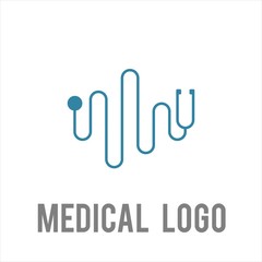 Medical Medicine Medic Hospital logo icon vector 