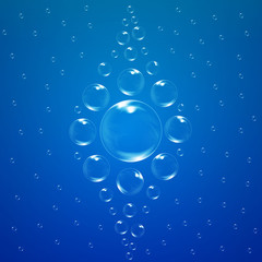 Bubbles in abstract form