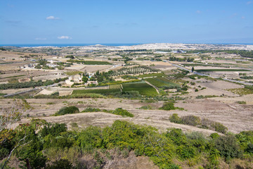 Fototapeta na wymiar Maltese landscape scenery