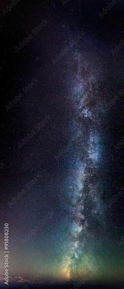 Wall mural milky way