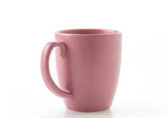 empty cup of coffee or mug