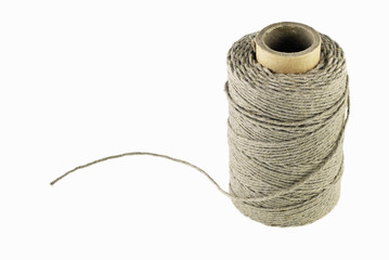 Linen string coil
