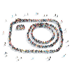 people  shape  camera  cartoon