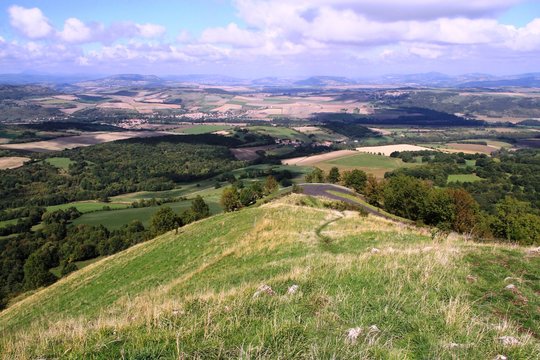 vue du puy d'Ysson, Auvergne