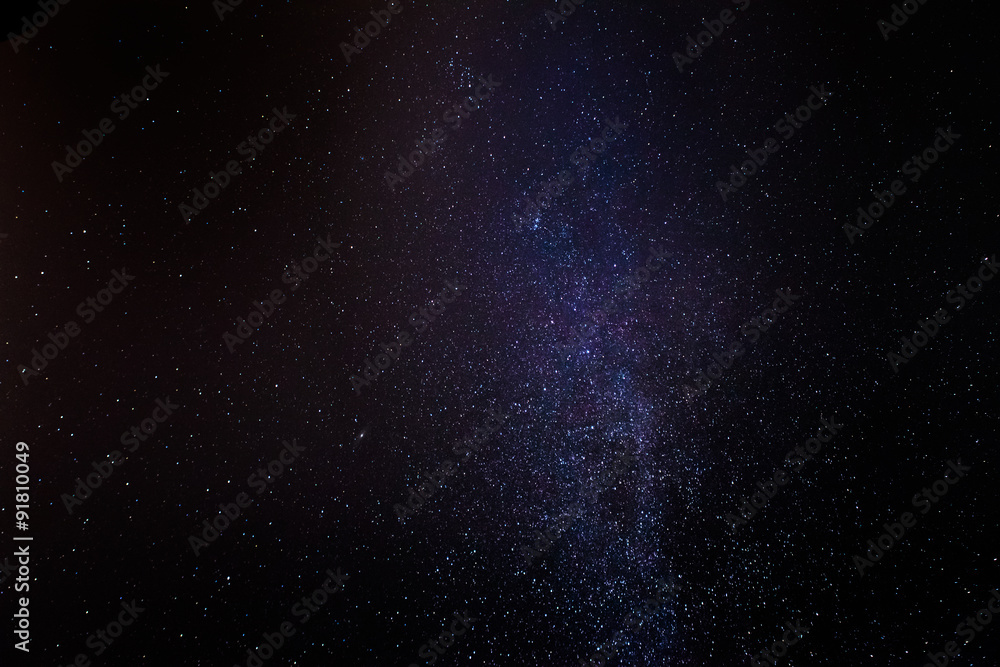 Wall mural the milky way