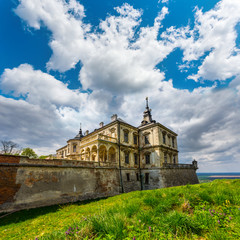 Fototapeta na wymiar podgorec castle, ukraine