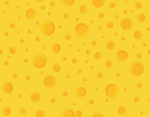 Cheese vector endless seamless texture