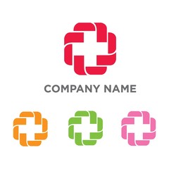 Obraz premium Medical Medicine Medic Hospital logo icon vector