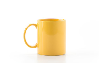 empty cup of coffee or mug