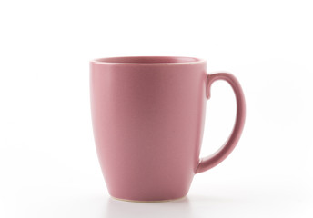 empty cup of coffee or mug