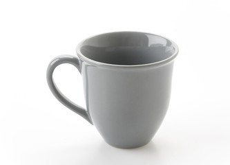 empty cup of coffee or mug