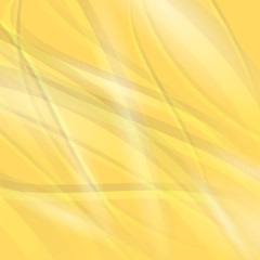 Abstract Yellow Wave Background