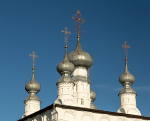 Fototapeta na wymiar Smolenskaya Church in Suzdal