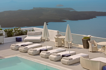Hotel in Santorini, Greece