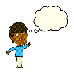 cartoon man asking question with thought bubble