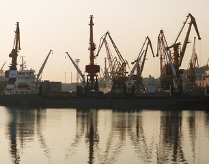 Obraz premium Sea port