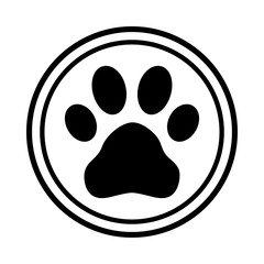 Fototapeta premium Paw Print