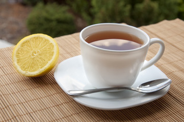 tea with lemon