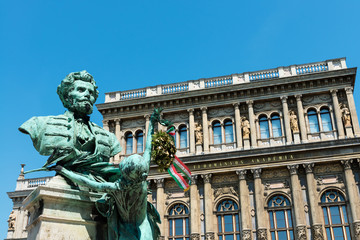 Fototapeta na wymiar Hungarian Sciences Academy in Budapest