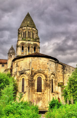 Fototapeta na wymiar The Abbey of Sainte-Marie-des-Dames in Saintes - France