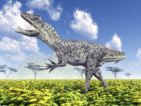 Dinosaur Allosaurus